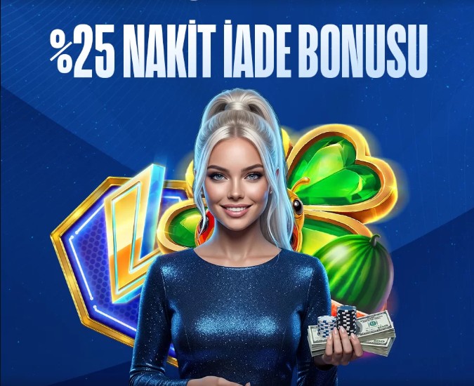 YouCas %25 nakit iade bonusu kampanya görseli