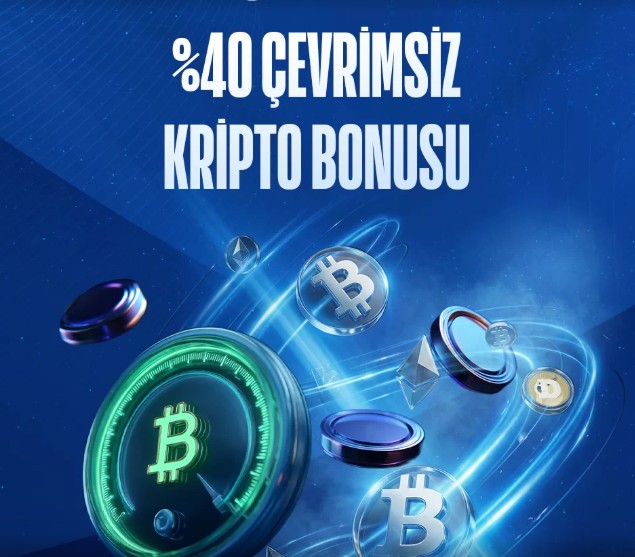 YouCas %40 çevrimsiz kripto bonusu kampanya görseli